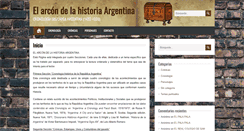 Desktop Screenshot of elarcondelahistoria.com